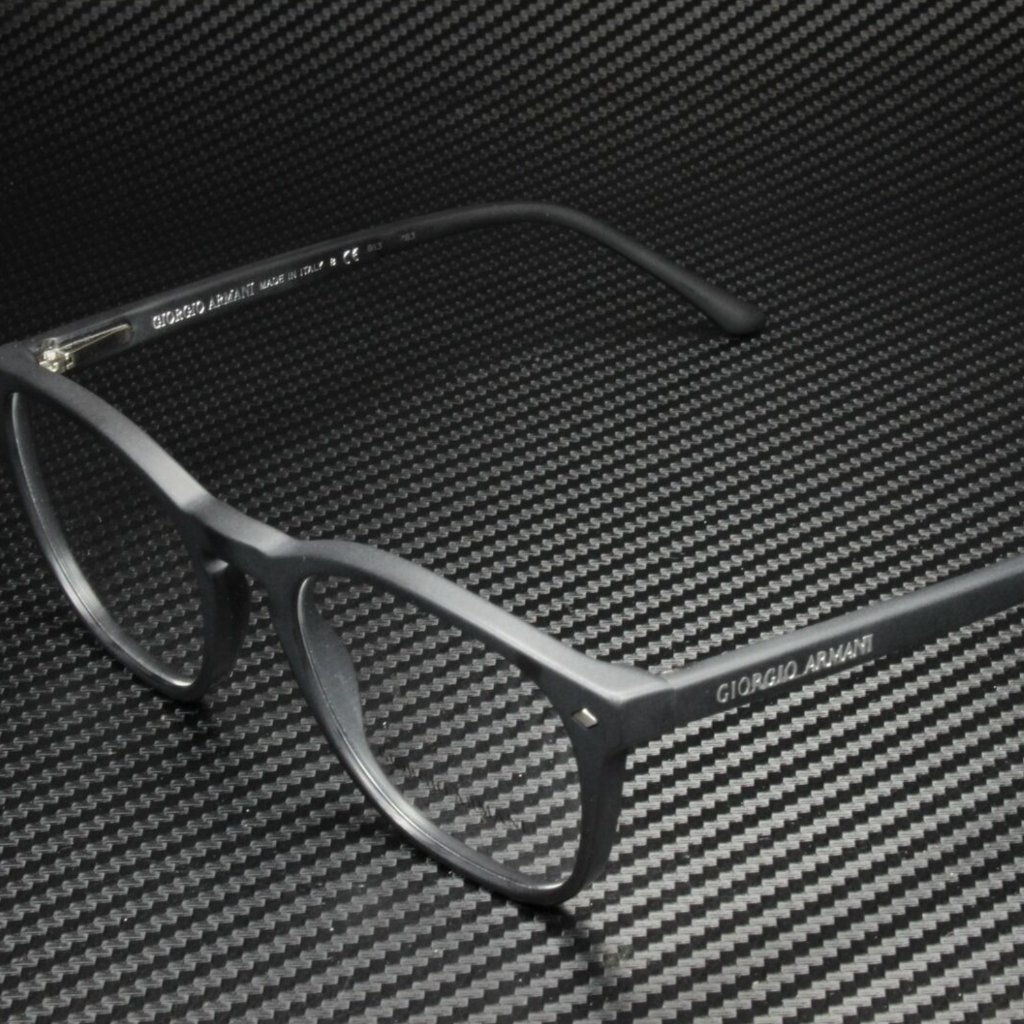 Giorgio Armani Men's Matte Black Eyeglasses!